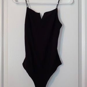 black bodysuit